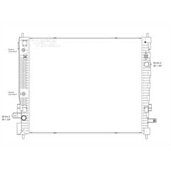 RAD3116 Cooling System Radiator