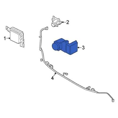 PDC010039 Universal Sensor Rear Bumper