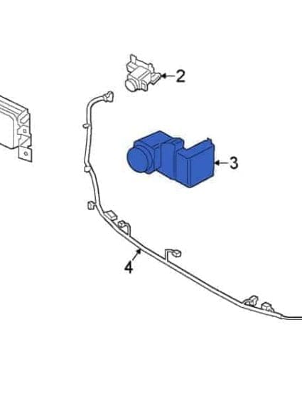 PDC010039 Universal Sensor Rear Bumper