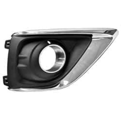 GM1039266 Front Bumper Insert Fog Light Bezel Passenger Side