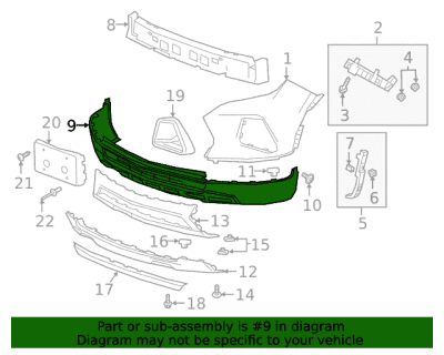 gm1015154c Front Lower Bumper Cover