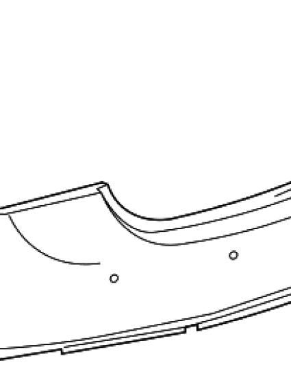GM1100A24 Rear Bumper Cover