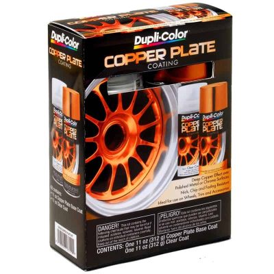 Dupli-Color Paint Copper Plate Coating Kit DUPCCK100 2 Cans