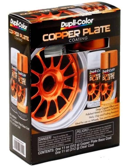 Dupli-Color Paint Copper Plate Coating Kit DUPCCK100 2 Cans