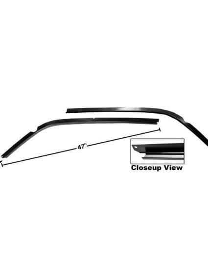 GLA1004F Roof Molding Drip Rail