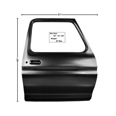 GLA3110 Passenger Side Door Shell