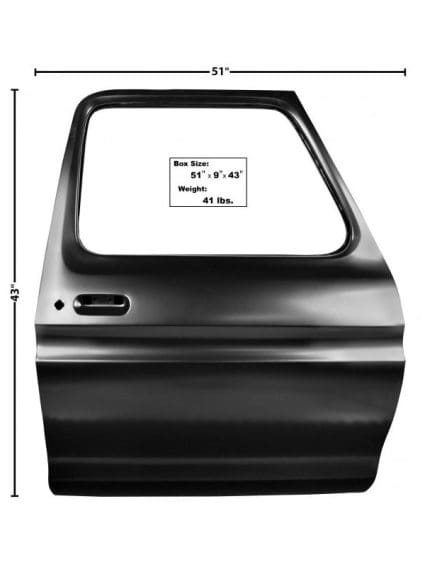 GLA3110 Passenger Side Door Shell