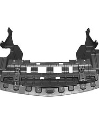 GM1228185 Front Bumper Under Car Shield