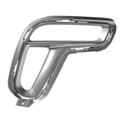 CH1039220 Front Bumper Insert Fog Light Bezel Passenger Side