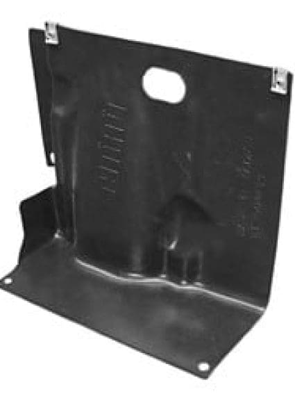 CH1228165 Front Bumper Under Car Shield Driver Side