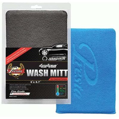 Presta Wash Mitt 8130723 NANOSKIN AutoScrub Fine Grade Blue