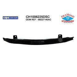 CH1006225DSC Front Bumper Impact Bar