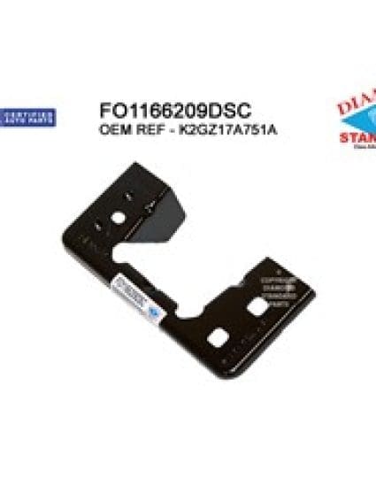 FO1166209DSC Rear Bumper Bracket Impact Bar