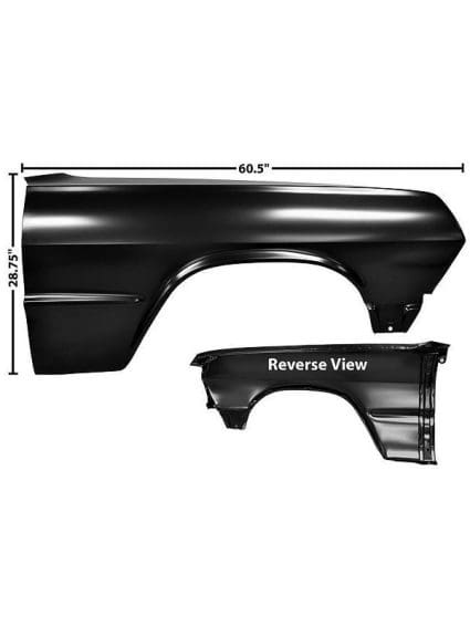 GLA1703 Fender Panel Passenger Side