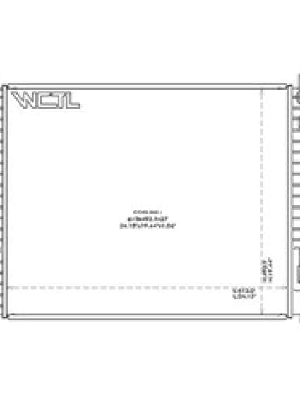 RAD13205 Radiator