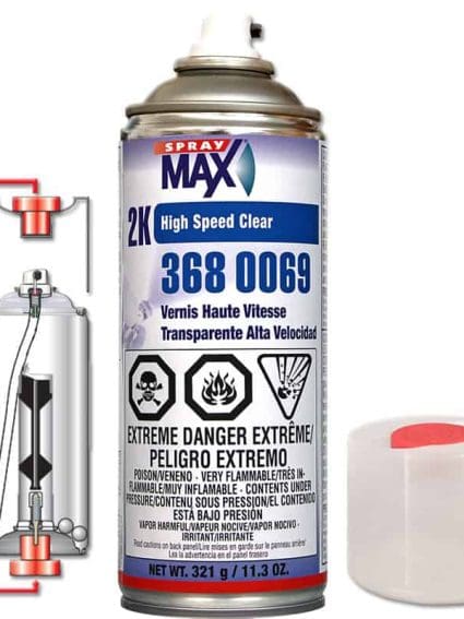 SprayMax Clear High Speed 2K Areosol 3680069