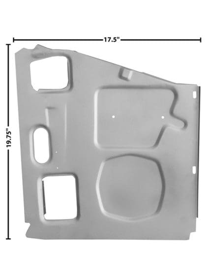 GLA3625HWT Driver Side Floor Kick Pillar