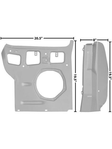 GLA3625NWT Repair Panels A-pillar