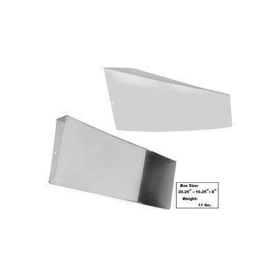GLA3645FBWT Scoop Brake Quarter Ducts