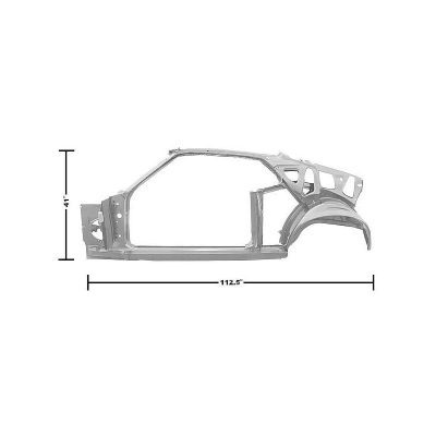 GLA3645SWT Door Frame Quarter Assembly