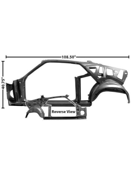 GLA3645ZWT Door Frame Quarter Assembly