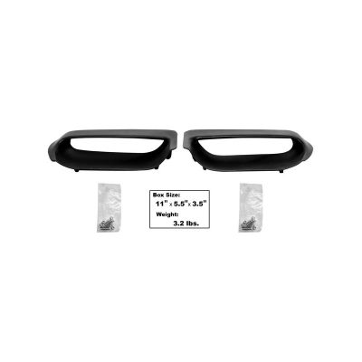 GLAM3643B Hood Molding Louver