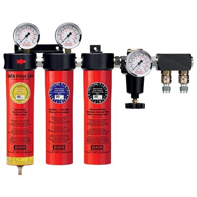 SATA Air Filtration Assembly 141218  Triple Stage Filter System