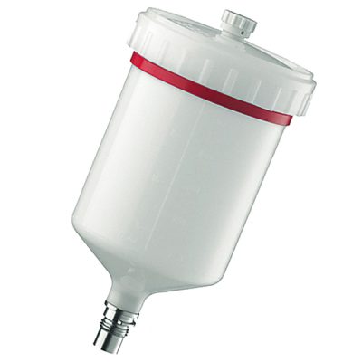 SATA Spray Gun Cup 27243 <br/> Plastic Cup & Lid 0.6L