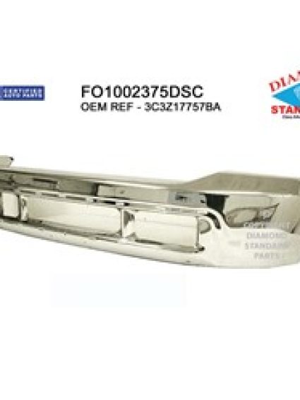 FO1002375DSC Front Bumper Face Bar