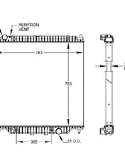 RAD2815 Radiator