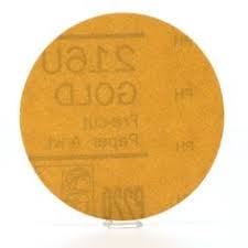 3M Sand Paper 3 " Round Velcro 3M00916 Hookit 3 " Gold Disc PK 50