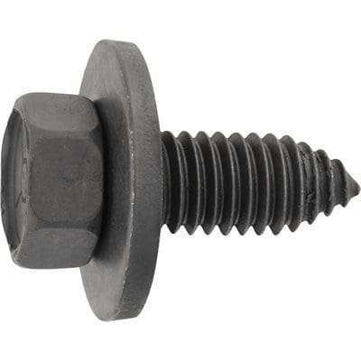 Auveco Body Bolts 44628 CAPS11109 3/8-16 x 1 Black Hex Head PK 25