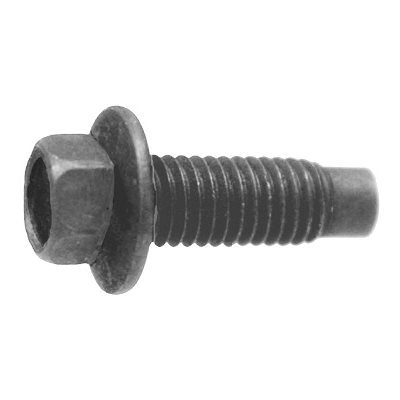 Auveco Body Bolts 8mm CAPS11638 M8-1.25 X 22mm Black Hex Head PK 25