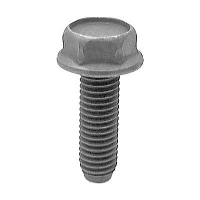 Auveco Body Bolts 8mm CAPS11639 M8-1.25 X 25mm Black Hex Head PK 25