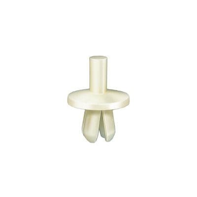 Auveco Push In Retainer 44636 CAPS11854 White Nylon Hole Size PK 25