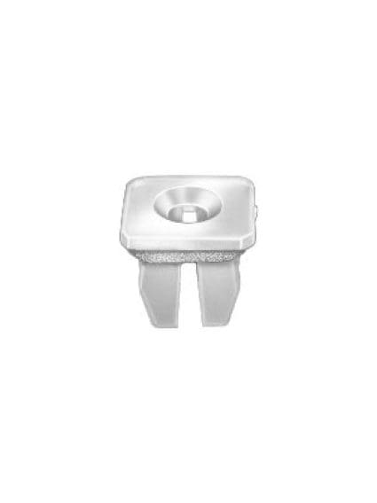 Auveco Nylon Nut #8 CAPS11855 White Screw Size PK 25