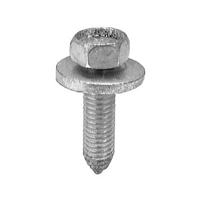 Auveco Body Bolts 6.3mm CAPS11935 M6.3-1.0 X 25mm Zinc Hex Head PK 25