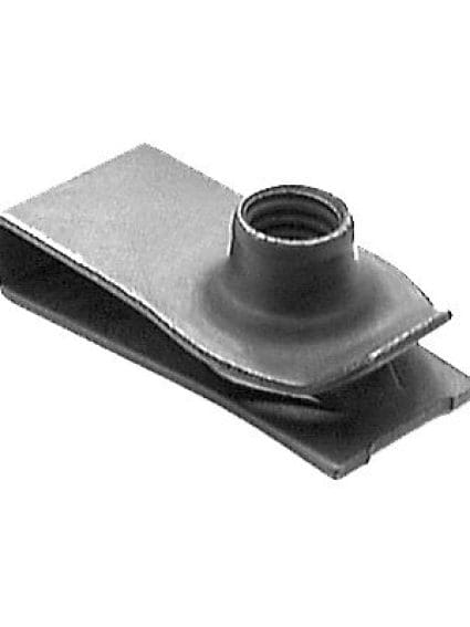 Auveco U Nuts 6mm CAPS12575 Body M6-1.0 Black Phosphate PK 25