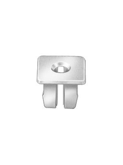 Auveco Nylon Nut #6 CAPS12735 White Screw Size PK 50