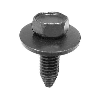 Auveco Body Bolts 8mm CAPS13613 M8-1.25 X 25mm Black Hex Head PK 25