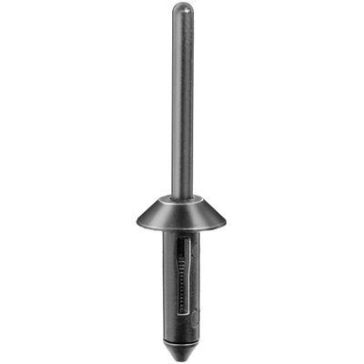 Auveco Rivets Black Plastic CAPS13747 13/64 23/32 Grip PK 25