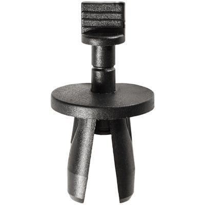 Auveco Push In Retainer 44697 CAPS14001 Black Nylon Hole Size PK 25