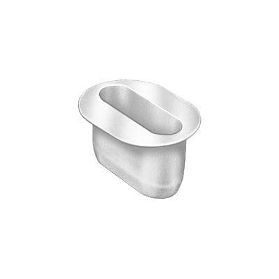 Auveco Nylon Nut Grommet CAPS14009 White Screw #6 or #8 PK 50