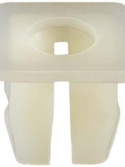 Auveco Nylon Nut #6 CAPS15676 White Screw Size GM PK 50