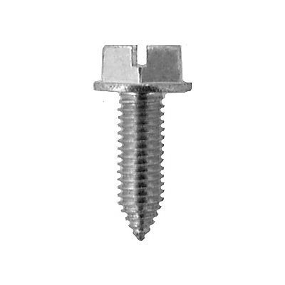 Auveco Body Bolts 6mm CAPS16826 M6-1.0 X 20mm Black Slotted Head PK 50