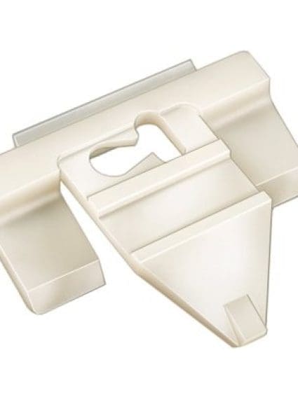 Auveco Molding Clip Nylon Exterior Trim Panel CAPS17128 White GM PK 25
