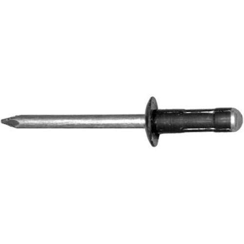 Auveco Rivets Black Aluminum CAPS19515