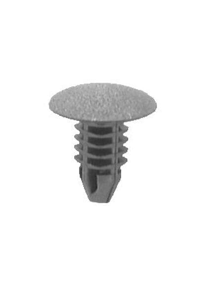 Auveco Weatherstrip Retainer Toyota CAPS19686 Black Nylon PK 25