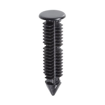 Auveco Bumper Retainer GM CAPS19774 Black Nylon PK 25