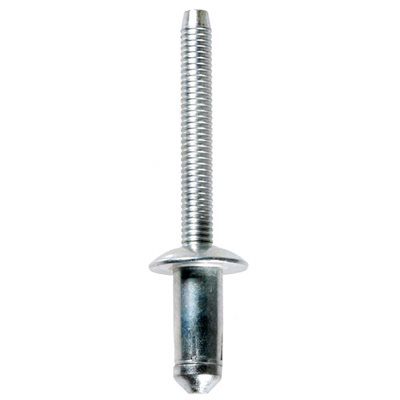 Auveco Rivets Steel Flange CAPS21286 3/16 x 17/64 1/2 PK 10